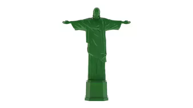 Christ the Redeemer Statue 3D Print 3D print model