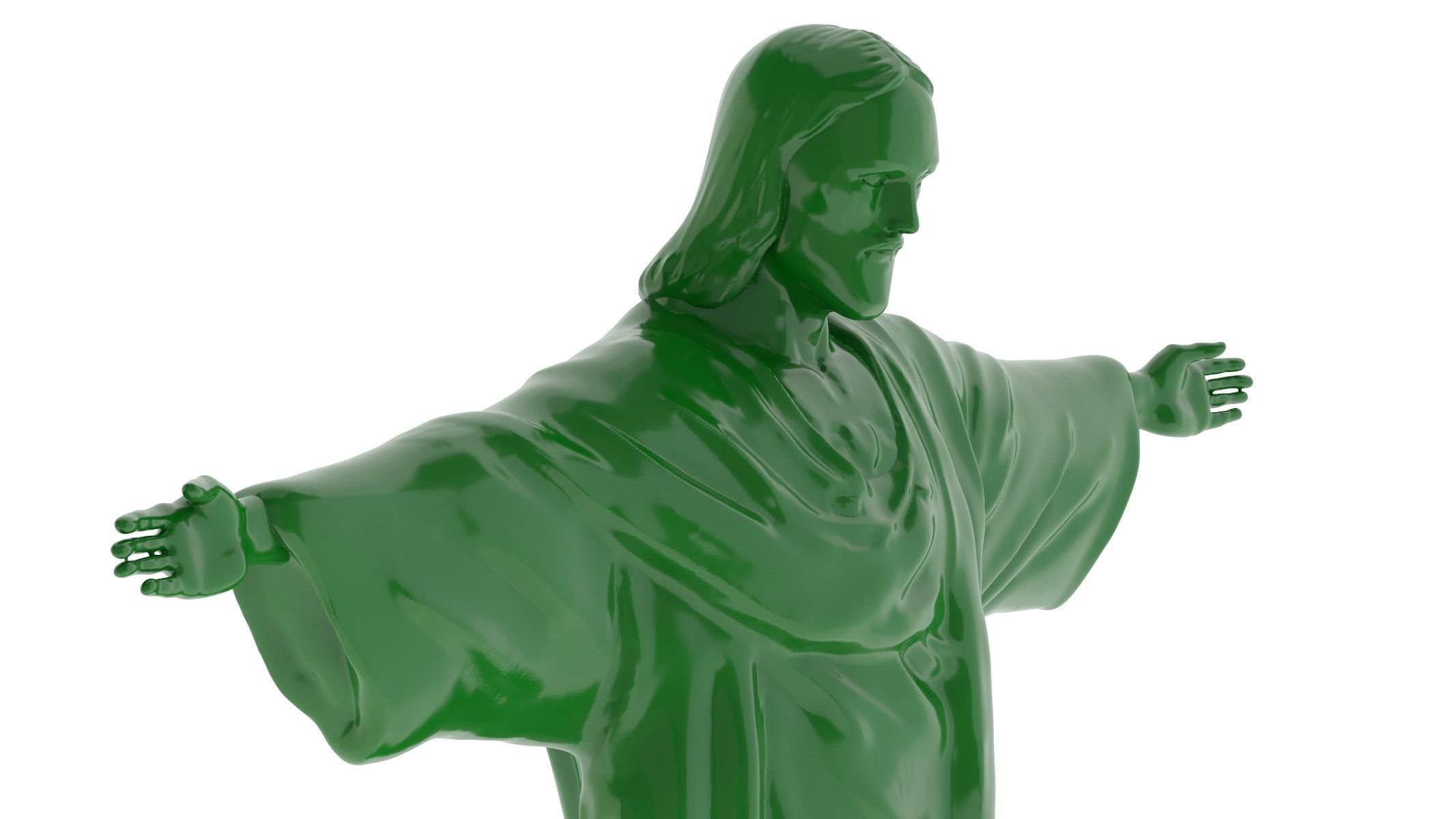 Christ the Redeemer Statue 3D Print 3D print model_9