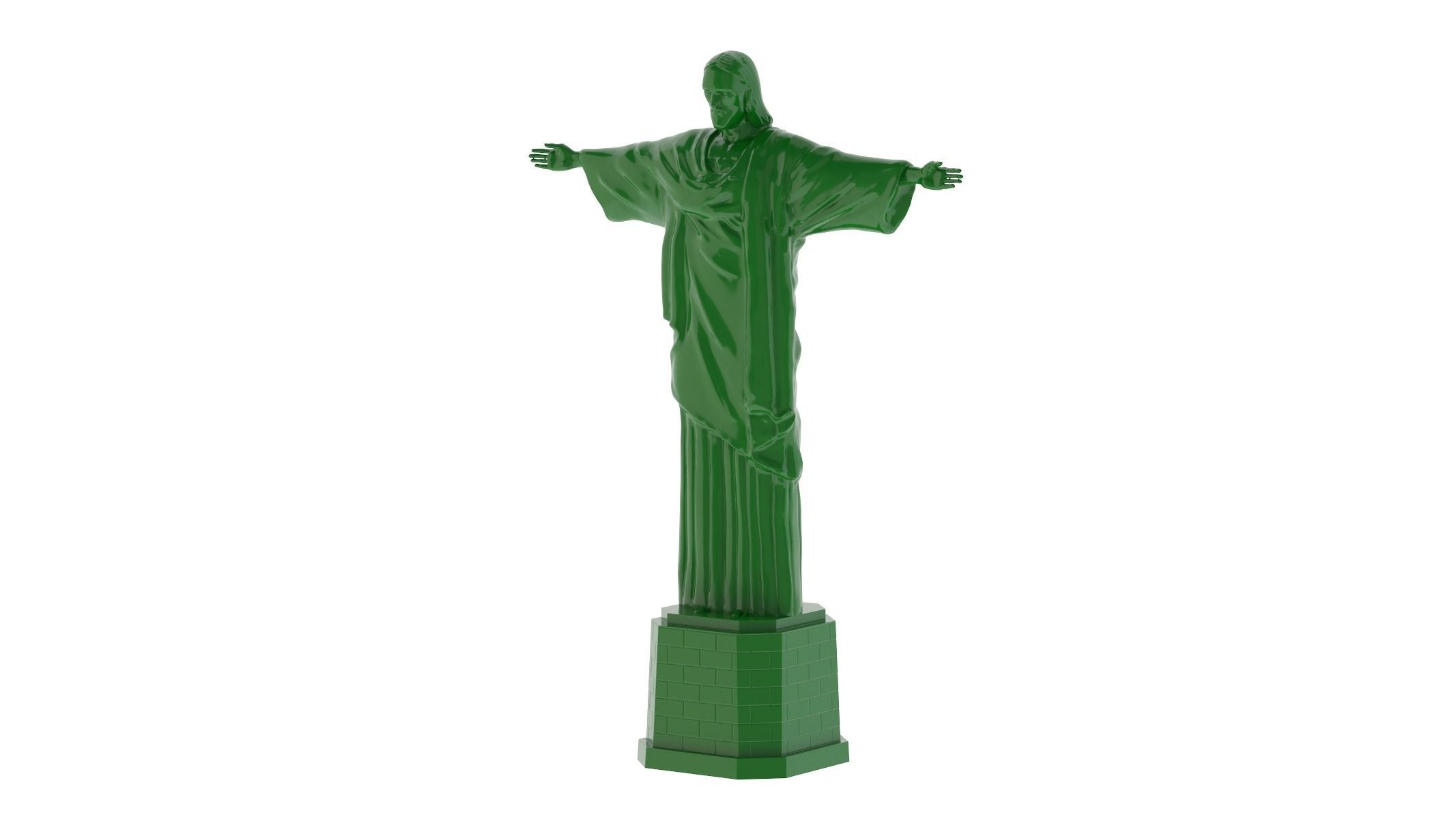Christ the Redeemer Statue 3D Print 3D print model_4