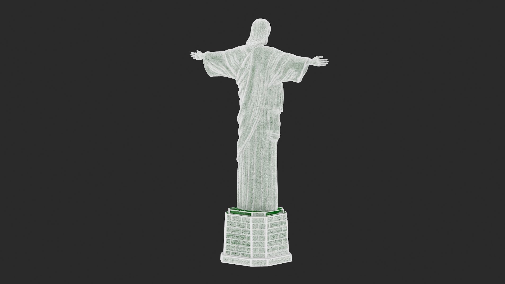 Christ the Redeemer Statue 3D Print 3D print model_12