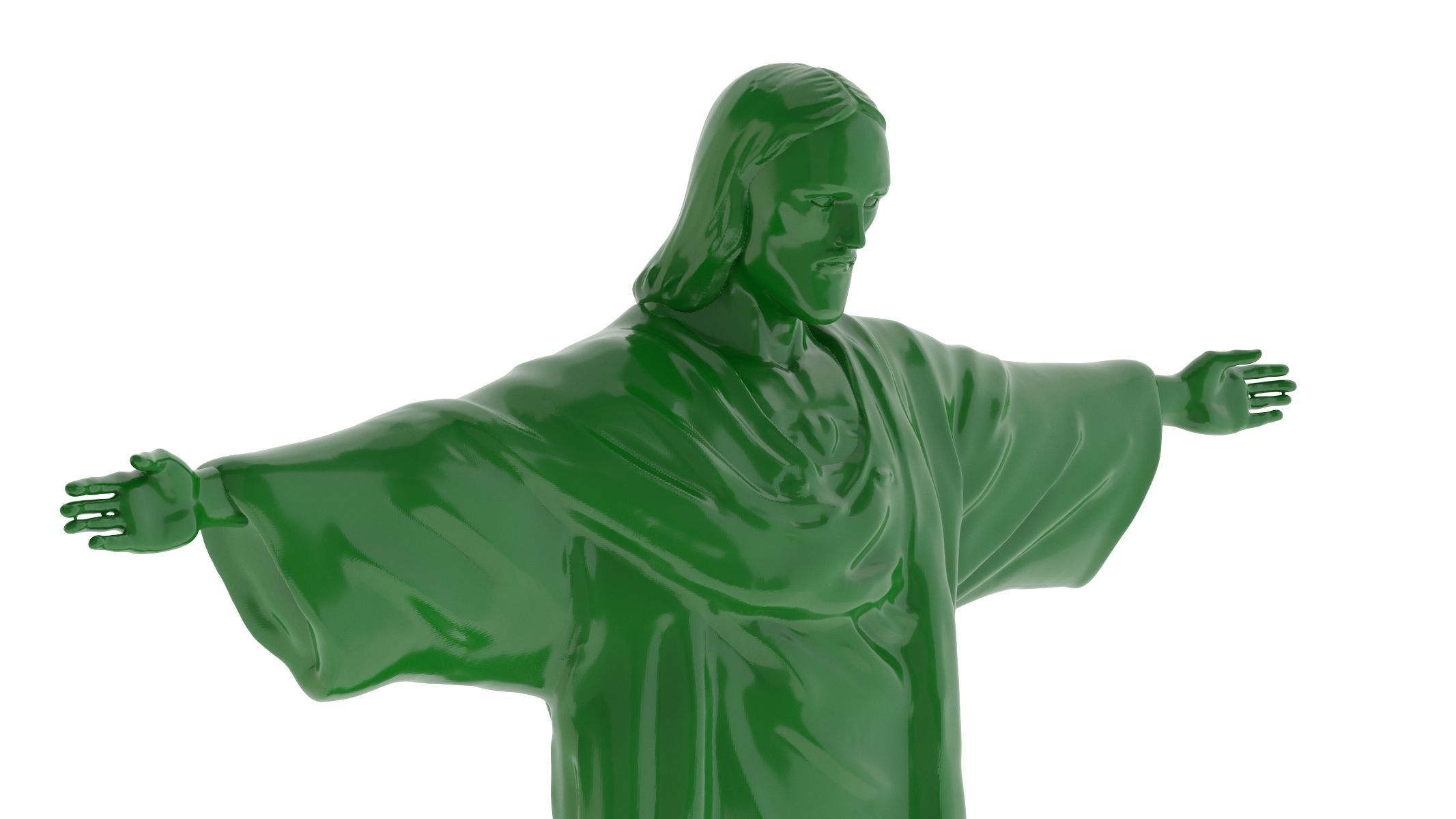 Christ the Redeemer Statue 3D Print 3D print model_5