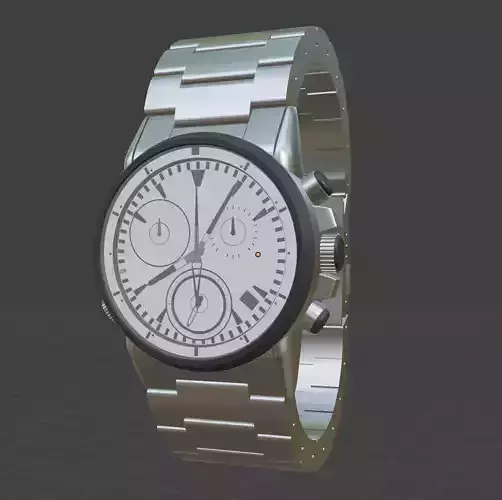 Classic Watch 3D model