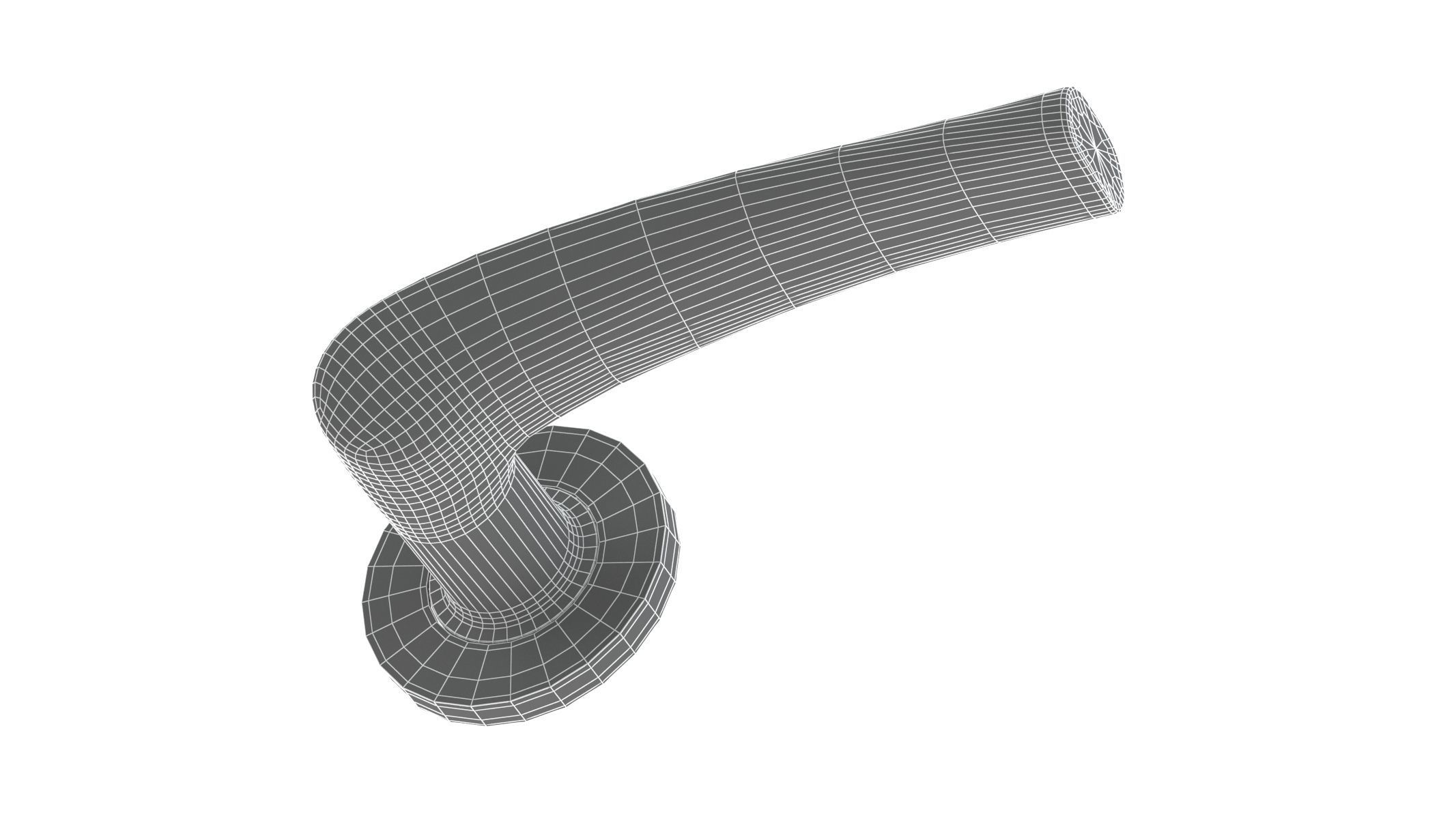 Eurospec Breeze Door Handles On Slim Fit 3D model_8