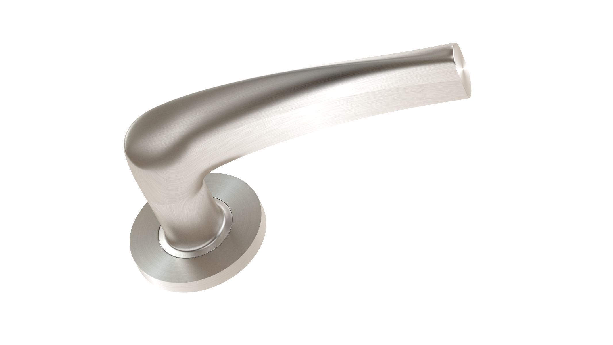 Eurospec Breeze Door Handles On Slim Fit 3D model_3