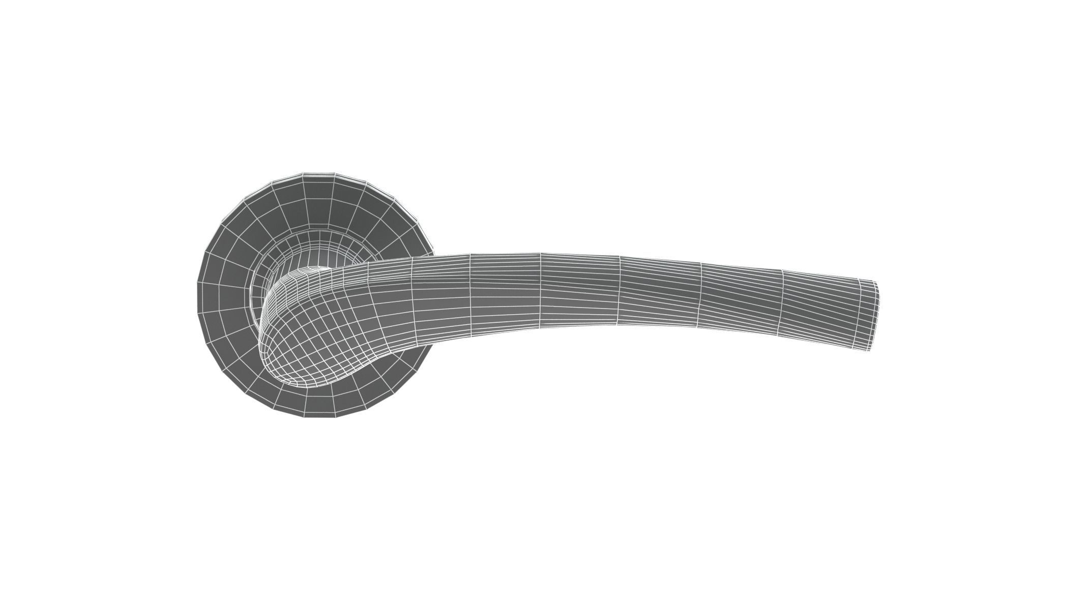 Eurospec Breeze Door Handles On Slim Fit 3D model_5