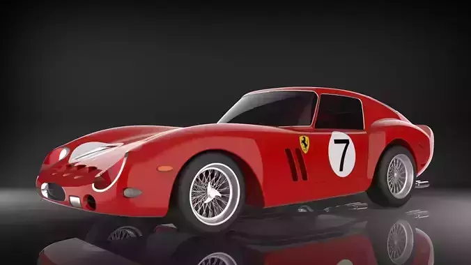 FERRARI 250 GTO 3D 