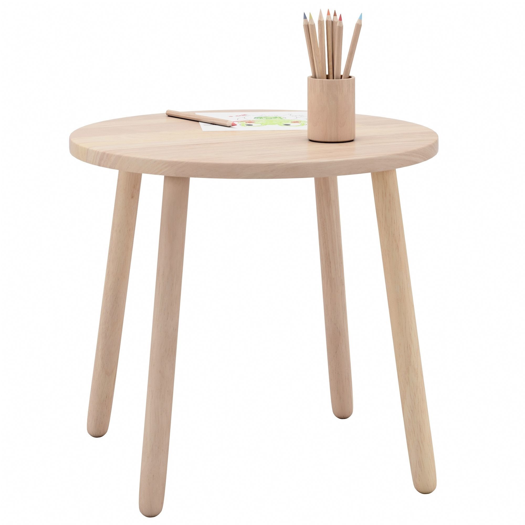 Dilcia Table Low-poly 3D model_2