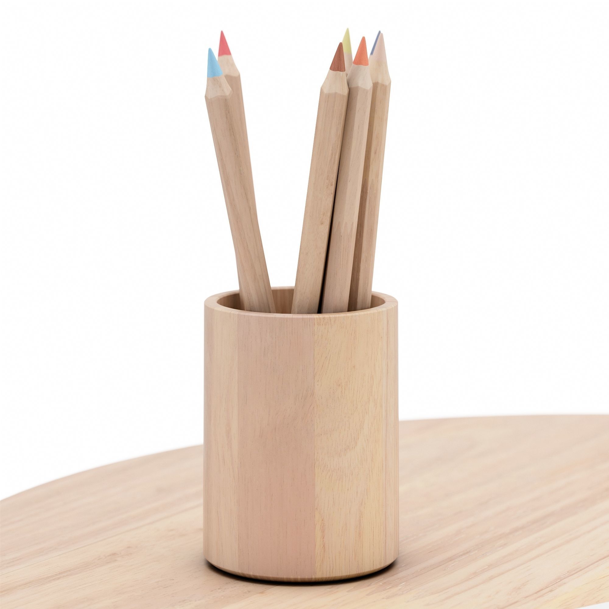 Dilcia Table Low-poly 3D model_3