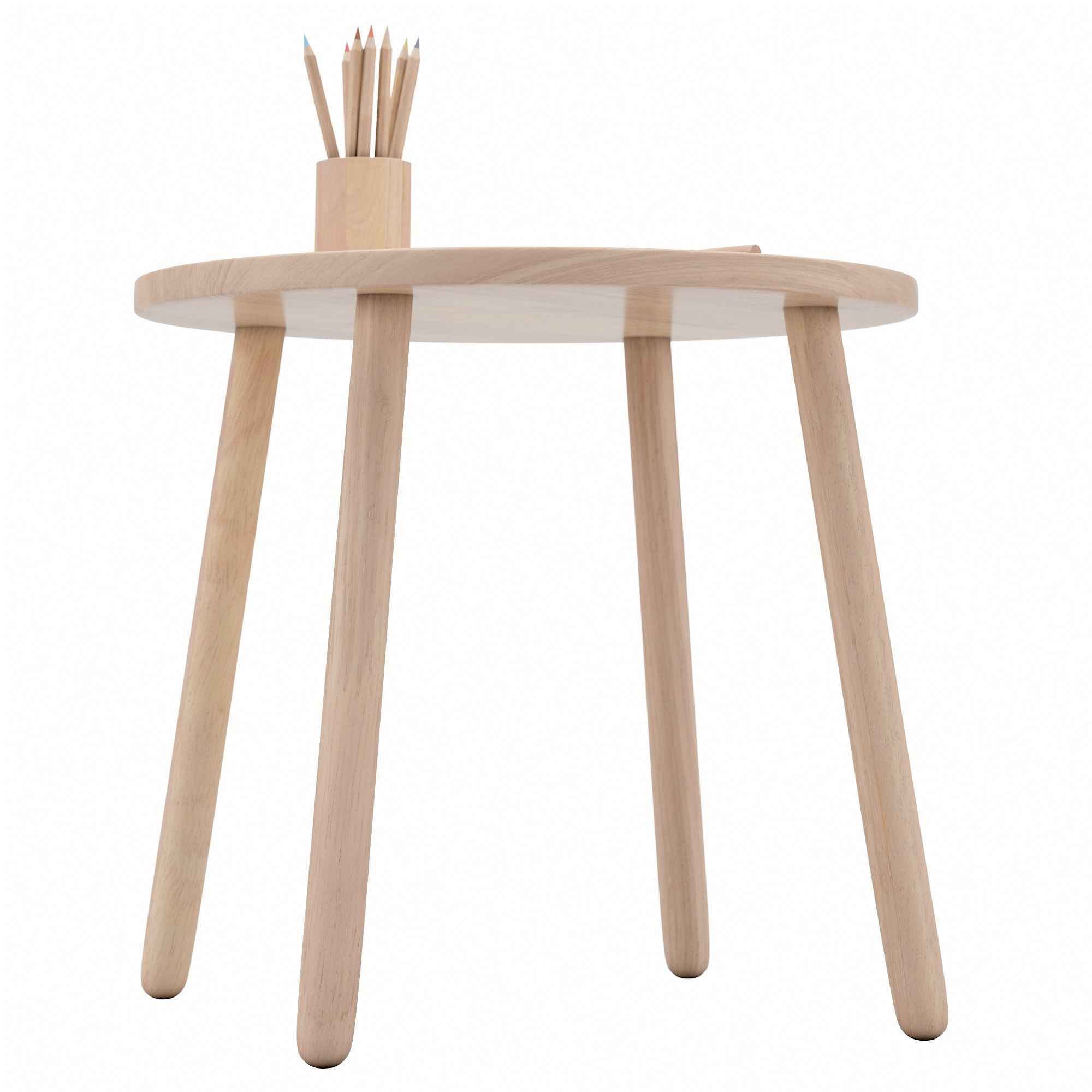 Dilcia Table Low-poly 3D model_6