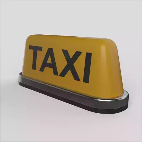 Taxi sign