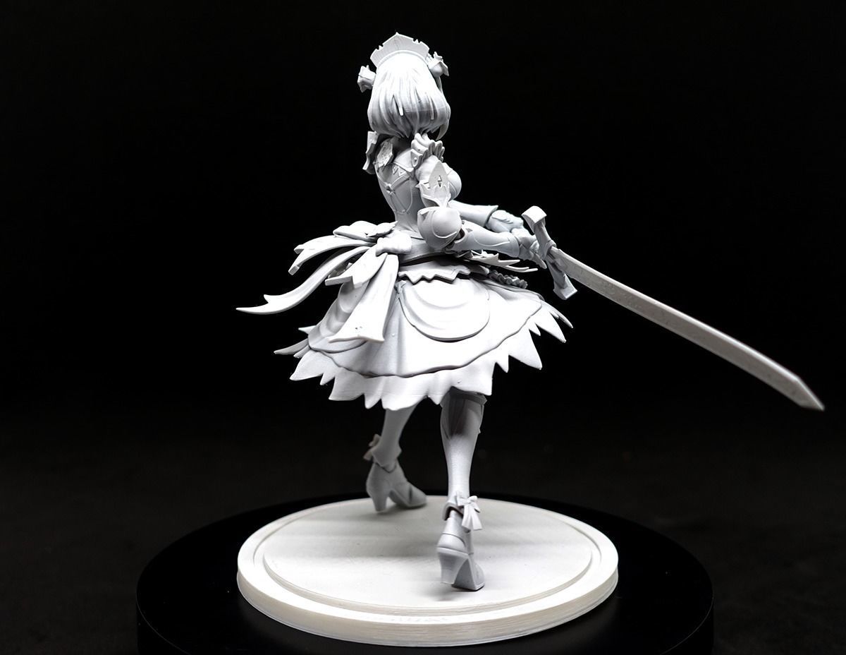 genshin Noeil 3D print model_5
