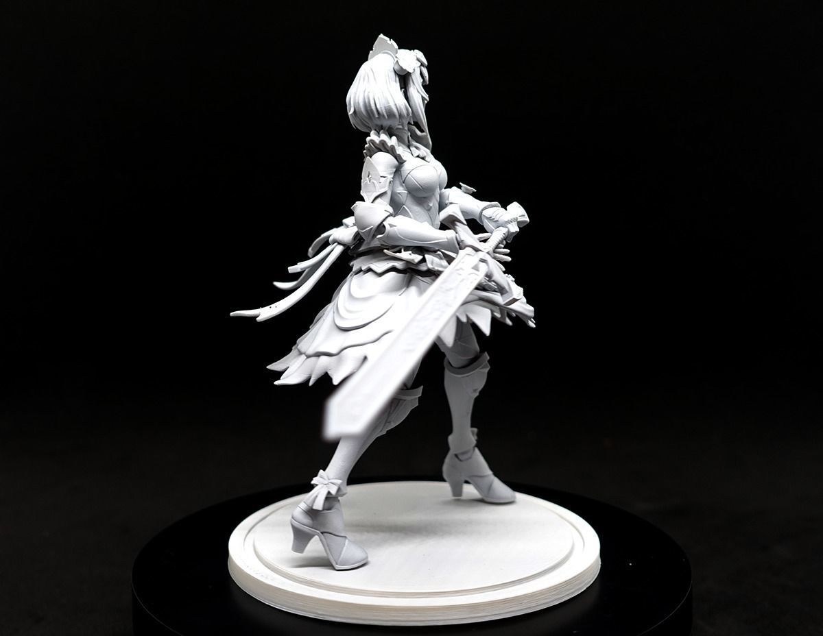 genshin Noeil 3D print model_4