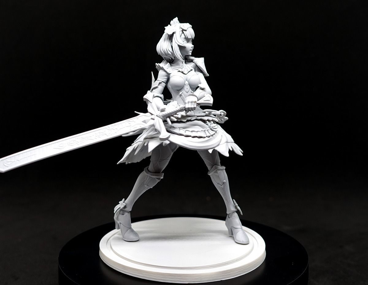 genshin Noeil 3D print model_3