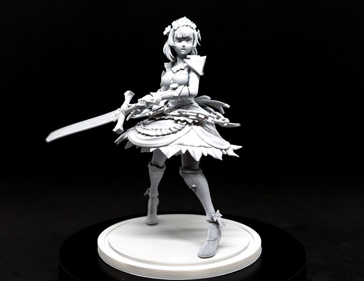 genshin Noeil 3D print model_2