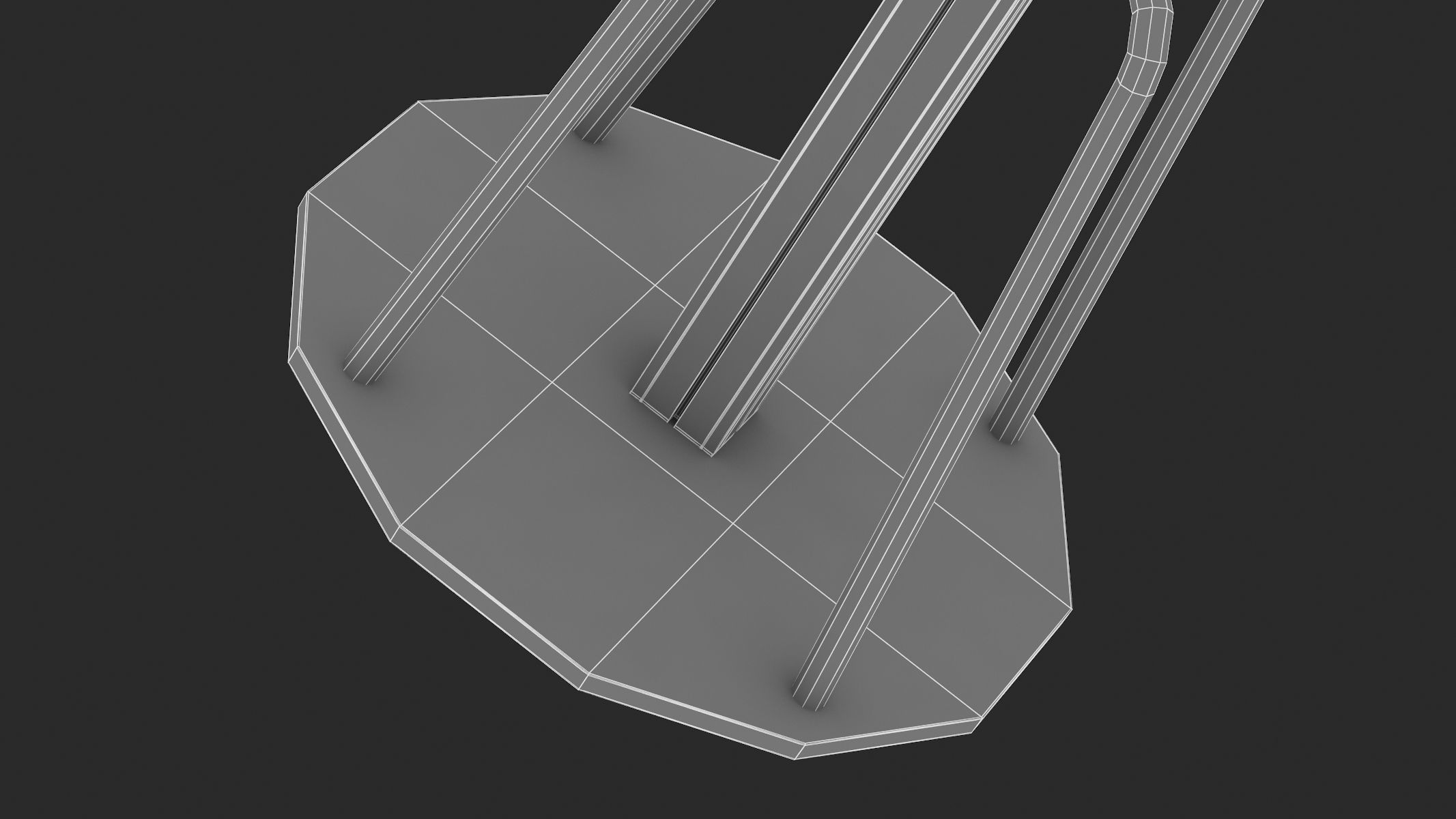 Lappset Carousel 3D model_8