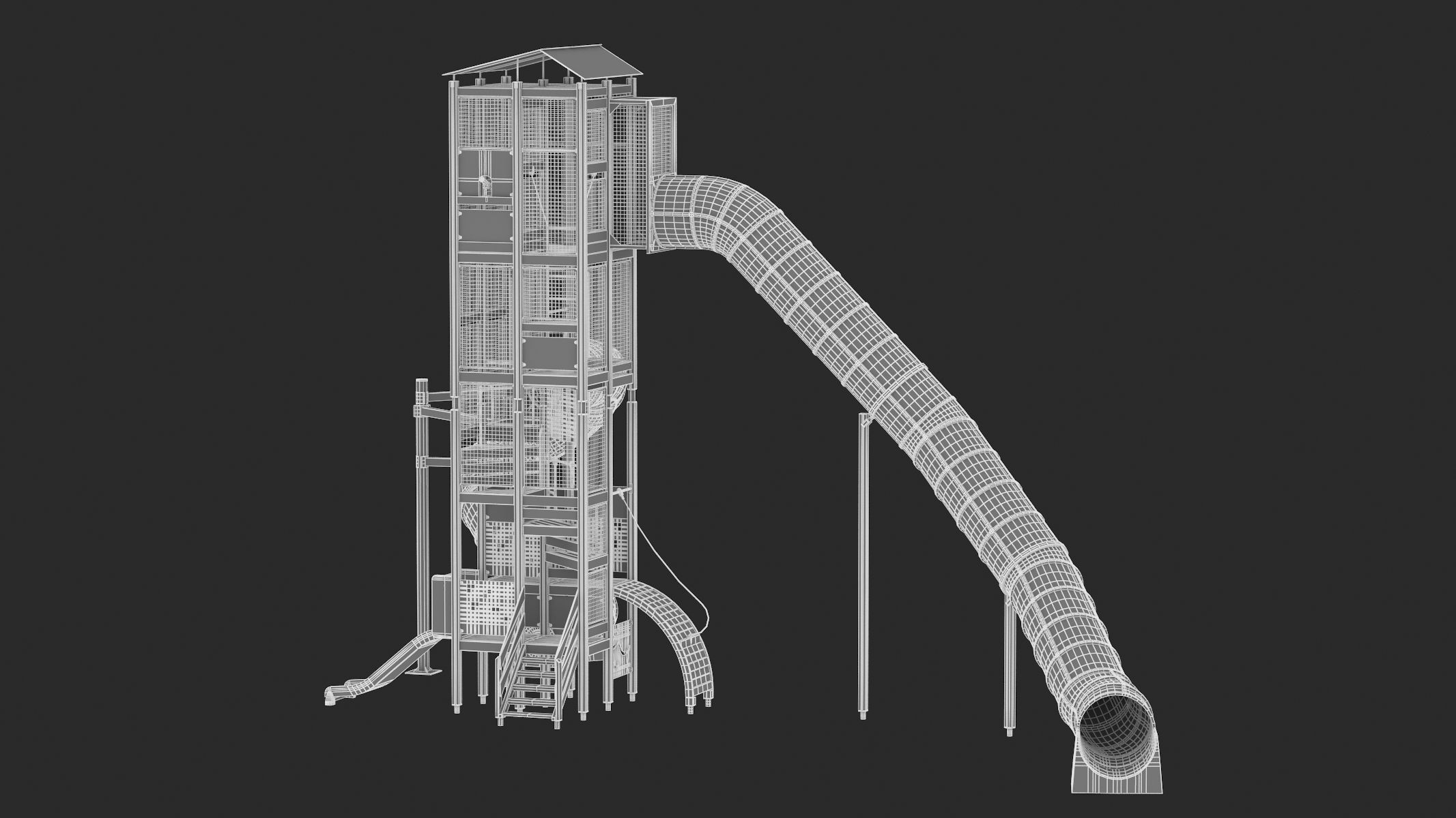 Lappset Skyline City  3D model_14