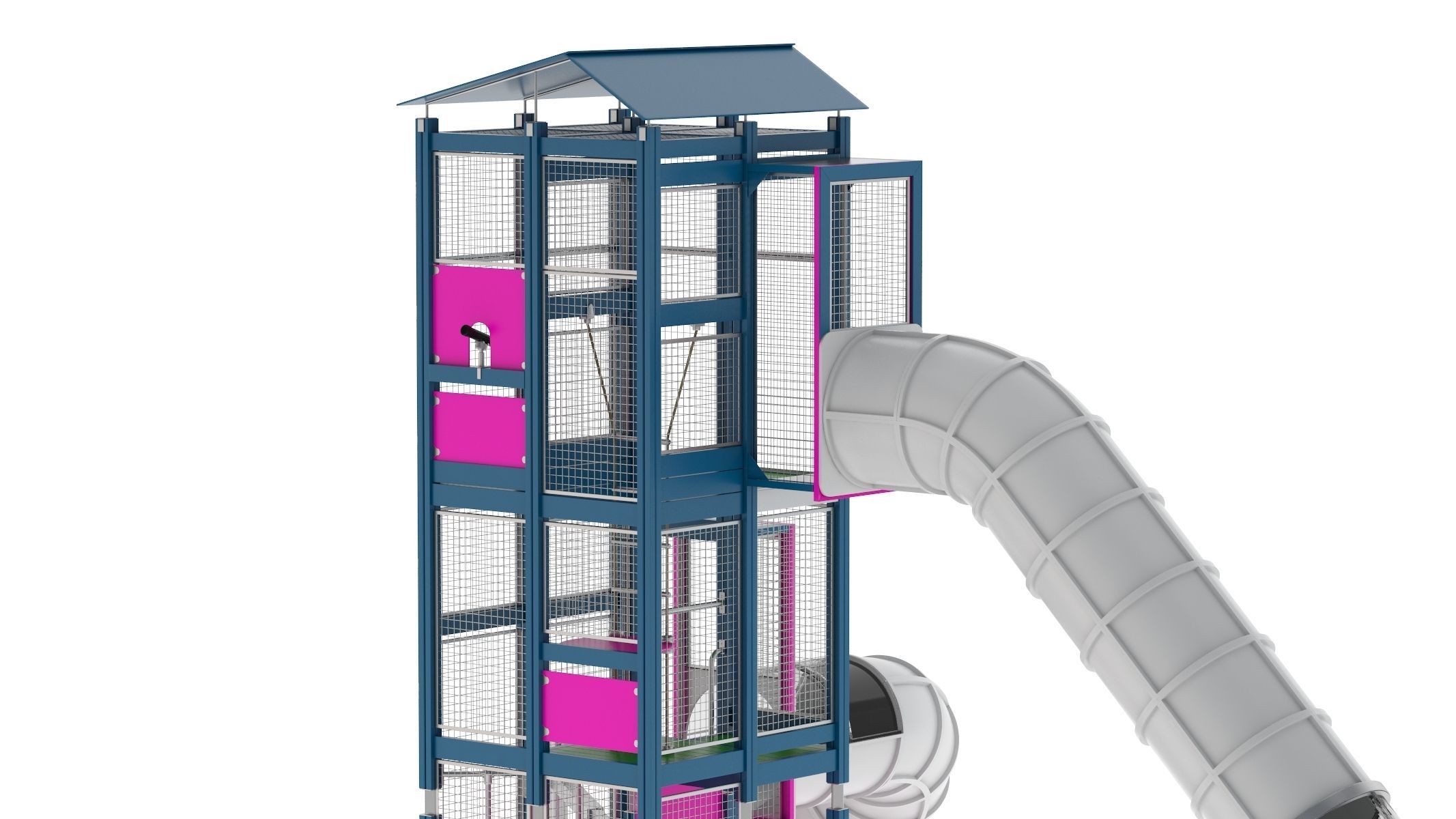 Lappset Skyline City  3D model_5