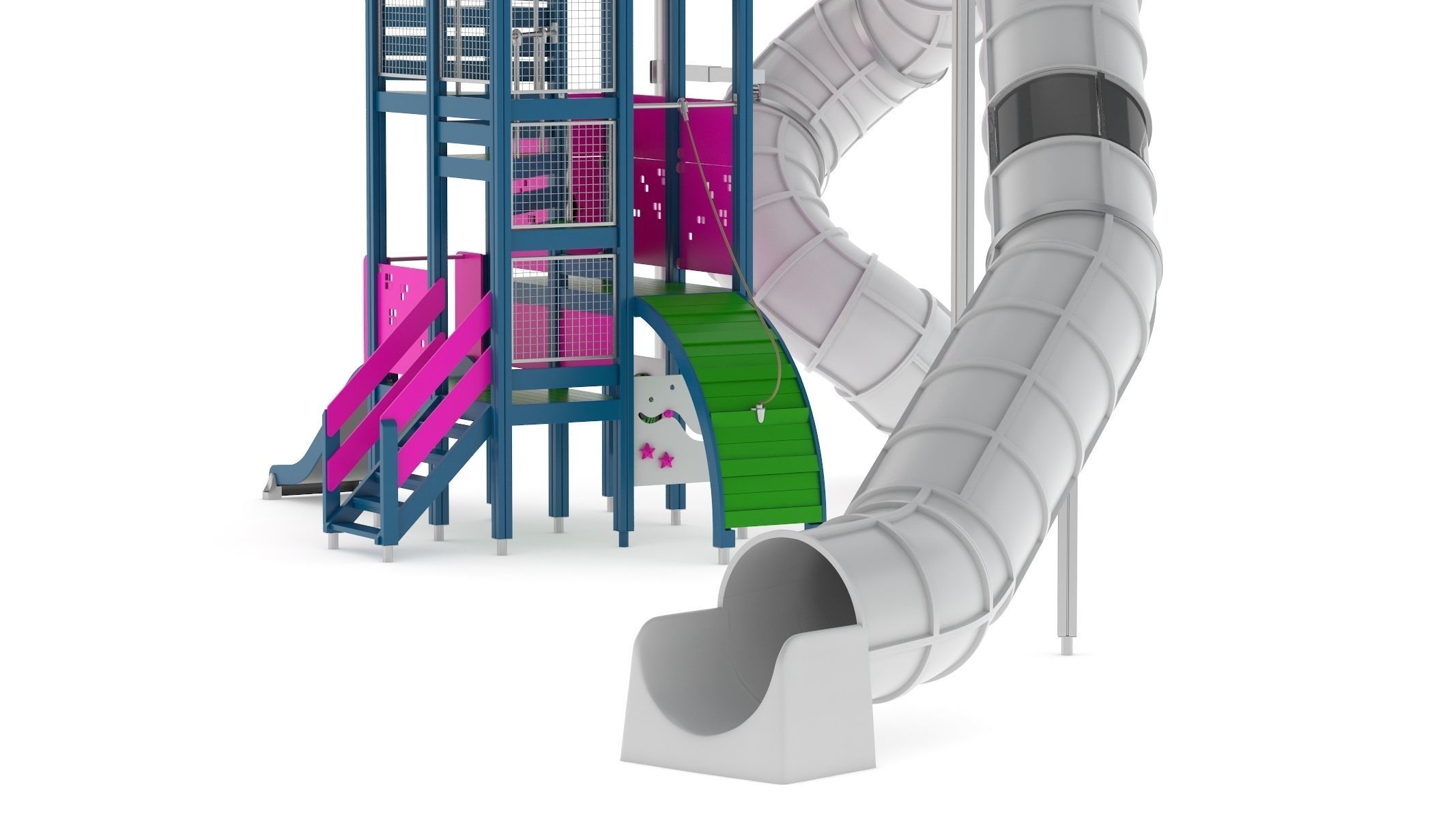 Lappset Skyline City  3D model_7