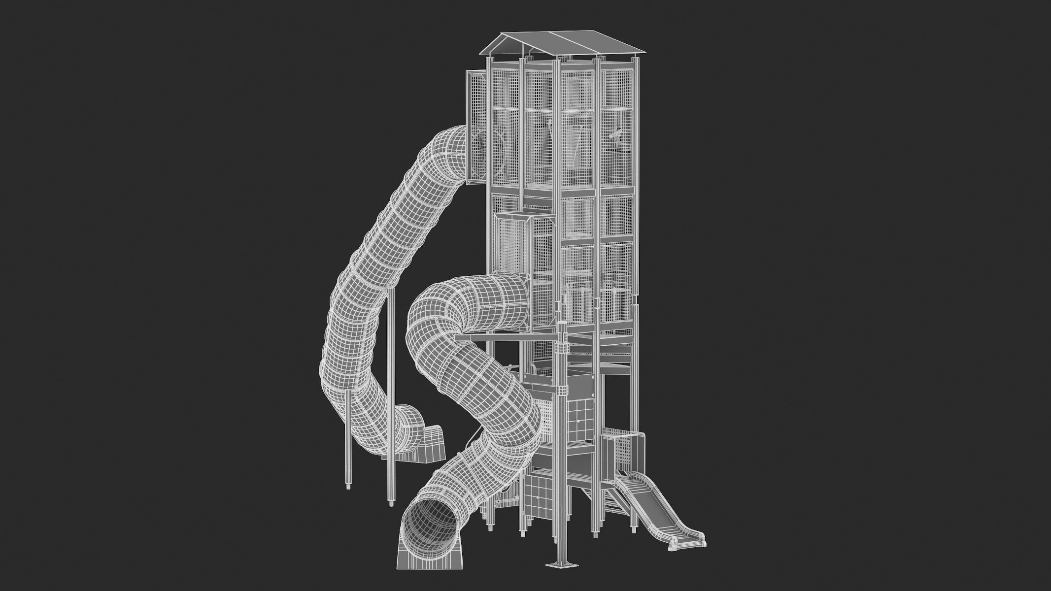 Lappset Skyline City  3D model_11