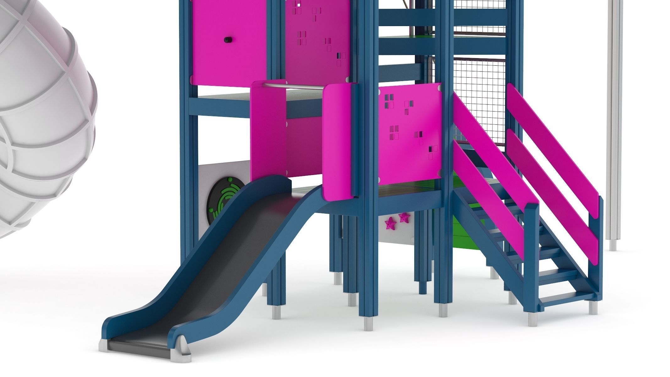 Lappset Skyline City  3D model_6