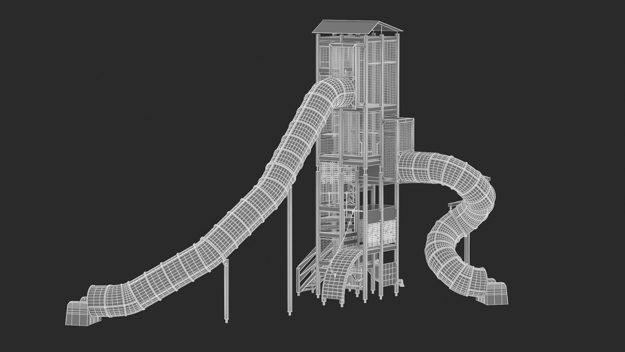 Lappset Skyline City  3D model_13