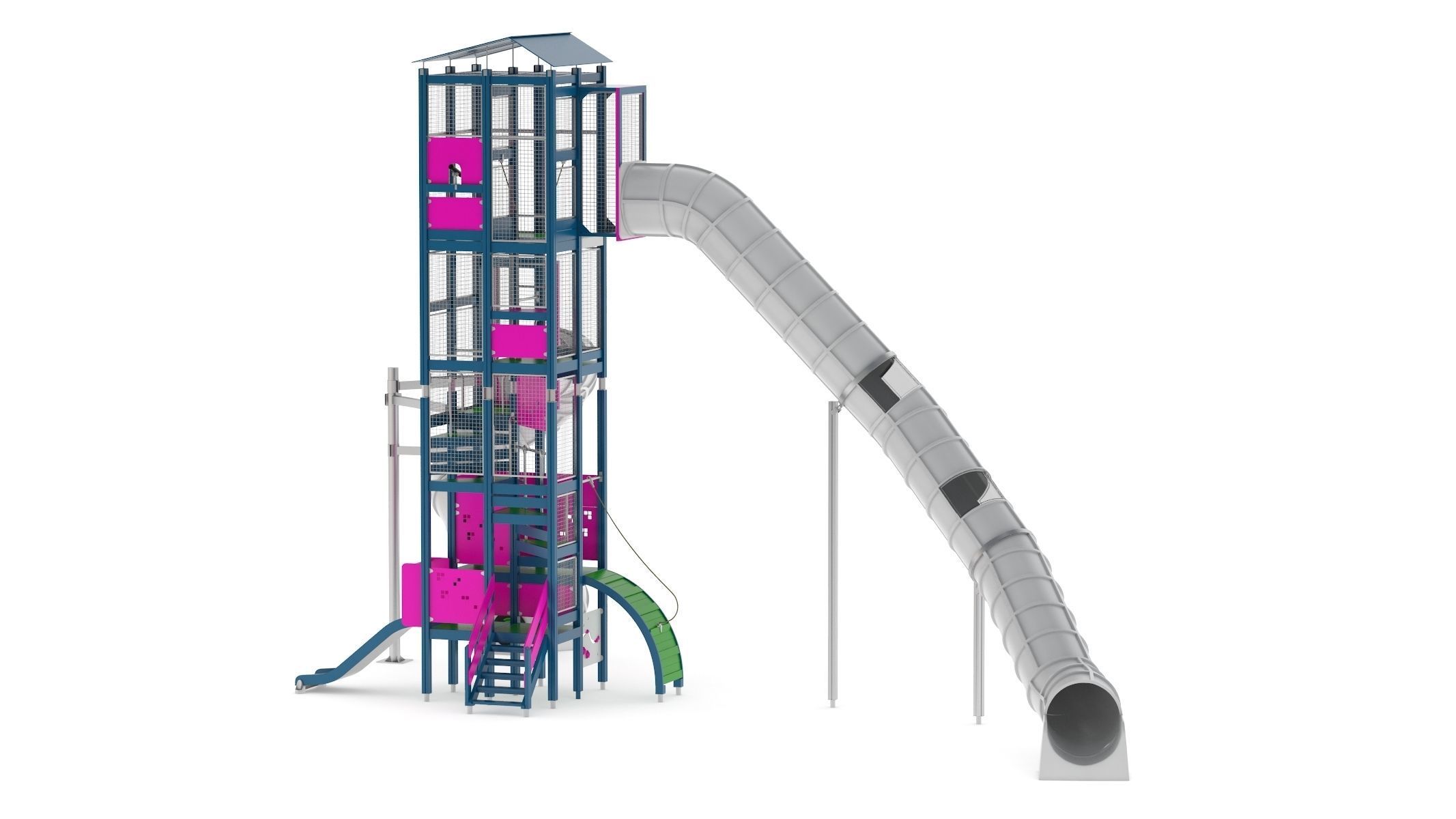 Lappset Skyline City  3D model_4