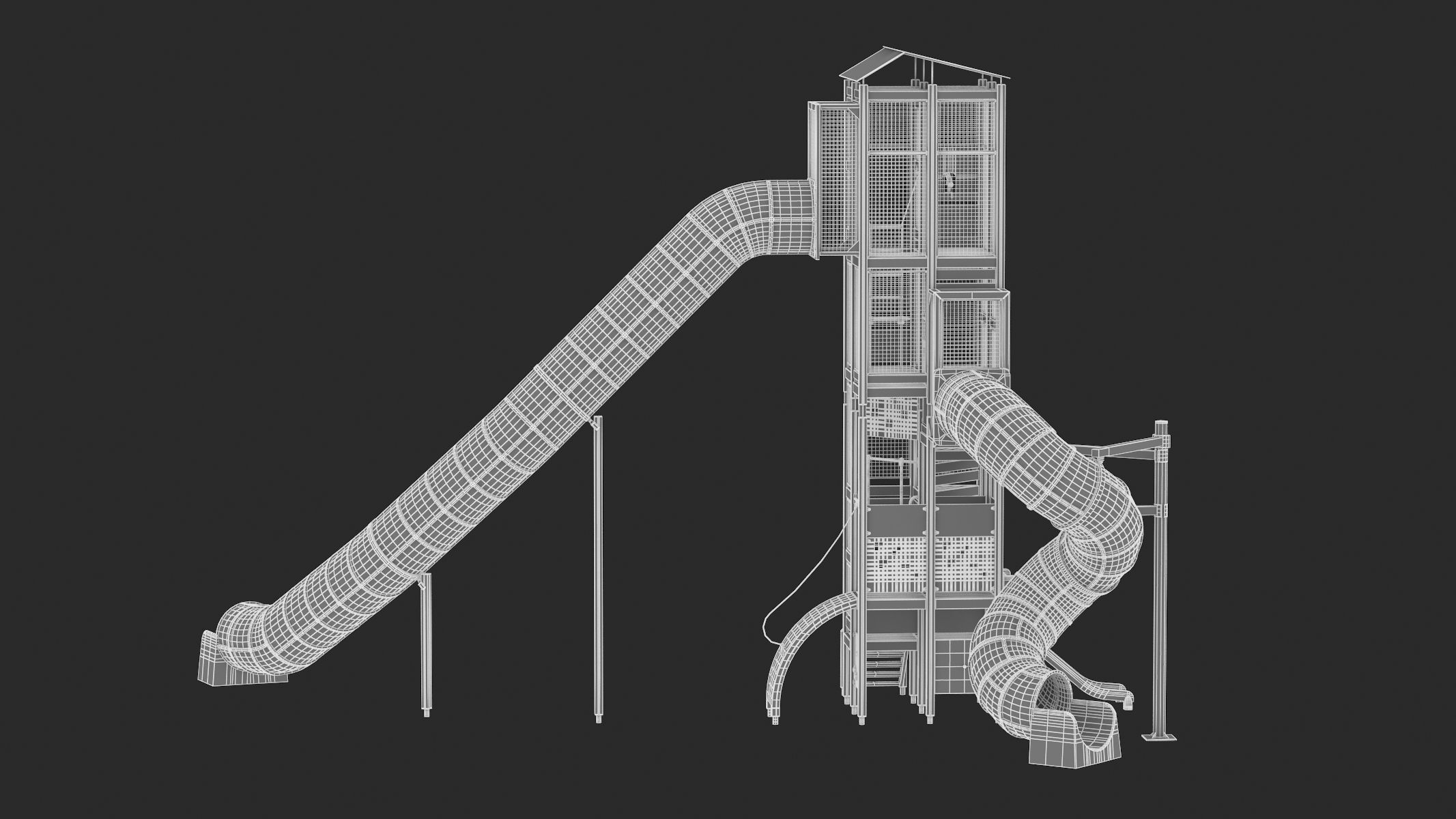 Lappset Skyline City  3D model_12