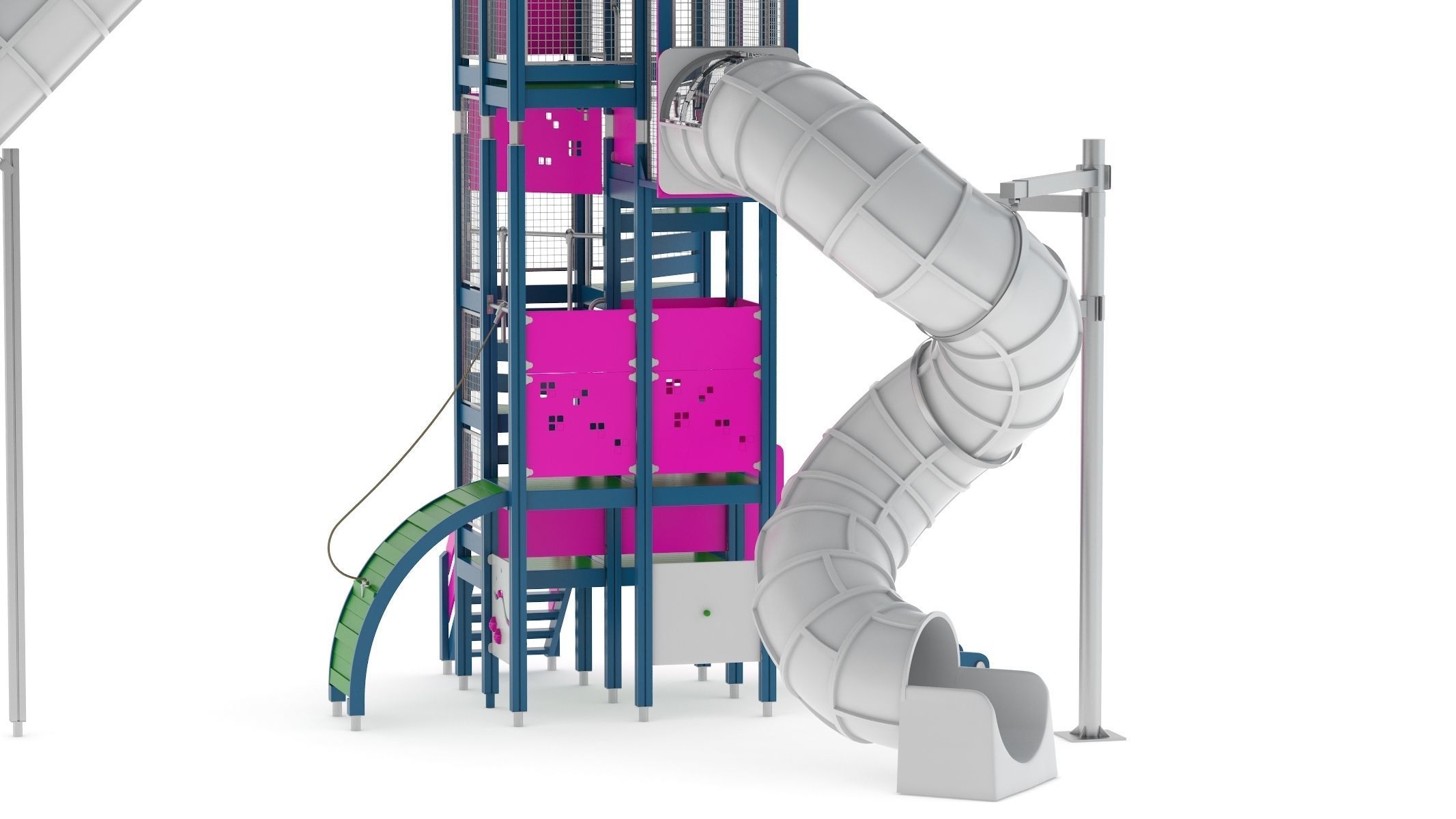 Lappset Skyline City  3D model_8