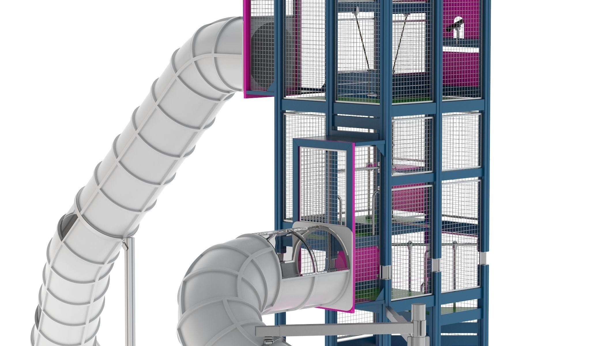 Lappset Skyline City  3D model_9