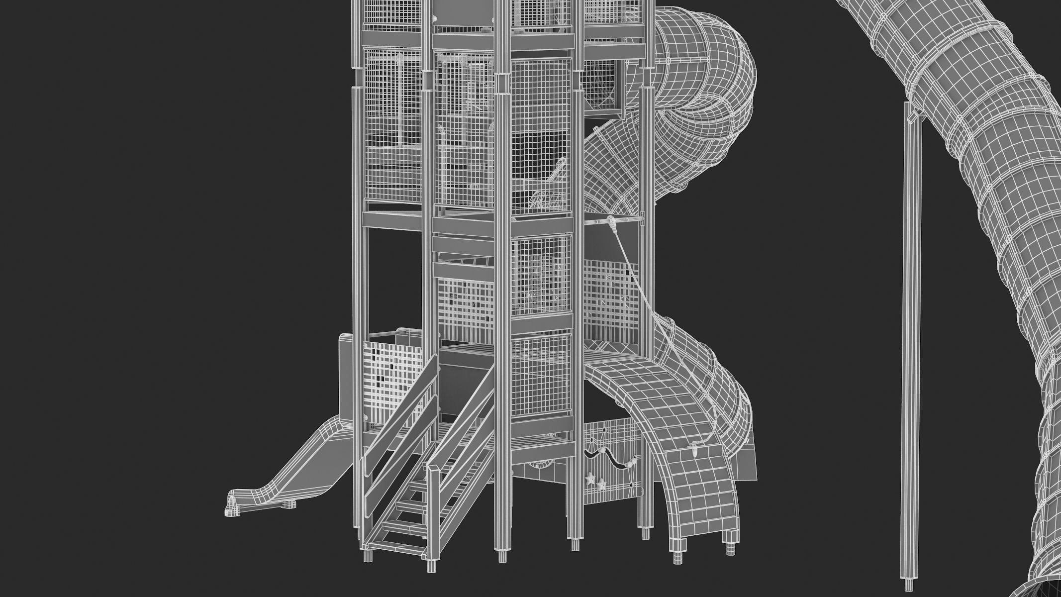 Lappset Skyline City  3D model_16