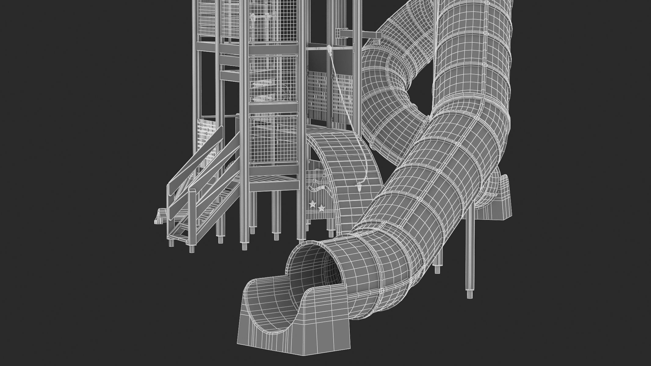 Lappset Skyline City  3D model_17