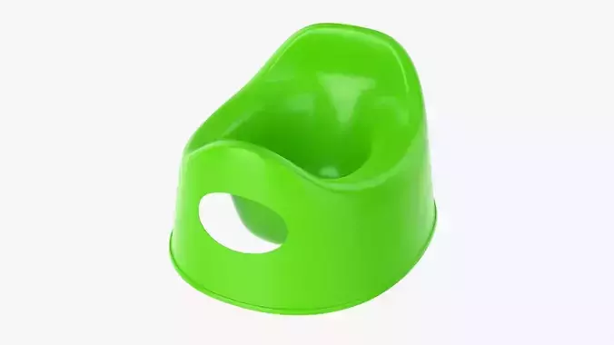 Child plastic toilet pot