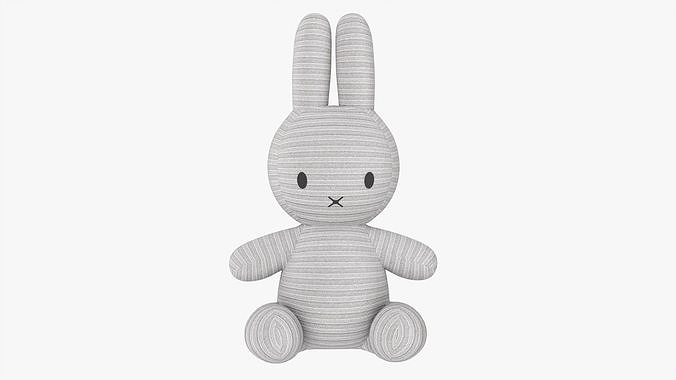 Rabbit soft toy 01 3D model