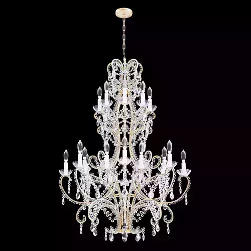 Chandelier Bordeaux Large