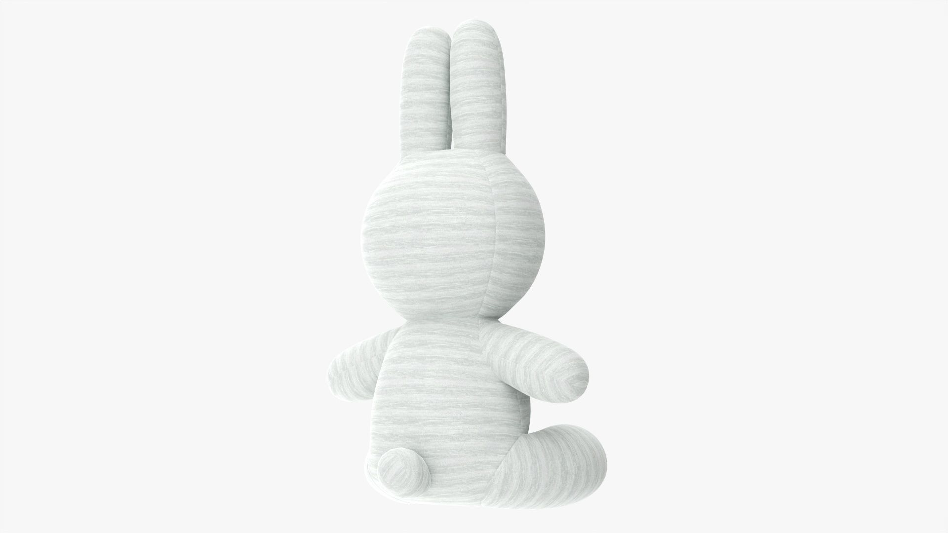 Rabbit soft toy 03 3D model_2