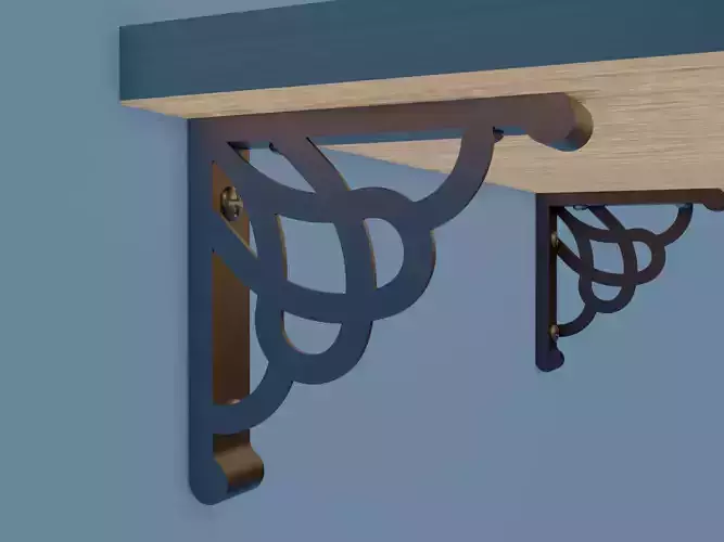 Shelf Bracket  8 3D print model