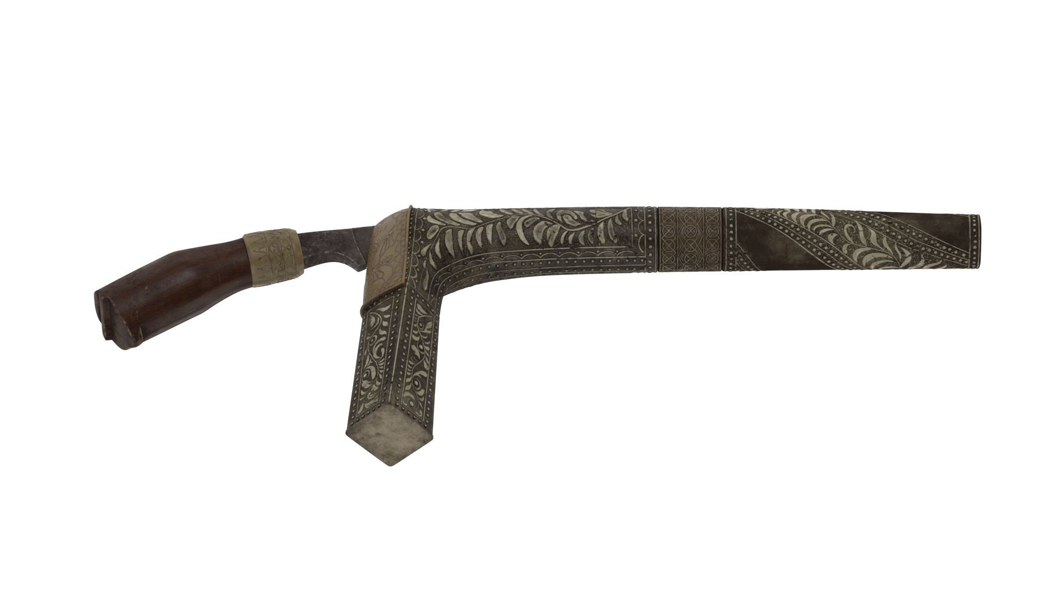 Sewar Dagger  Low-poly 3D model_3