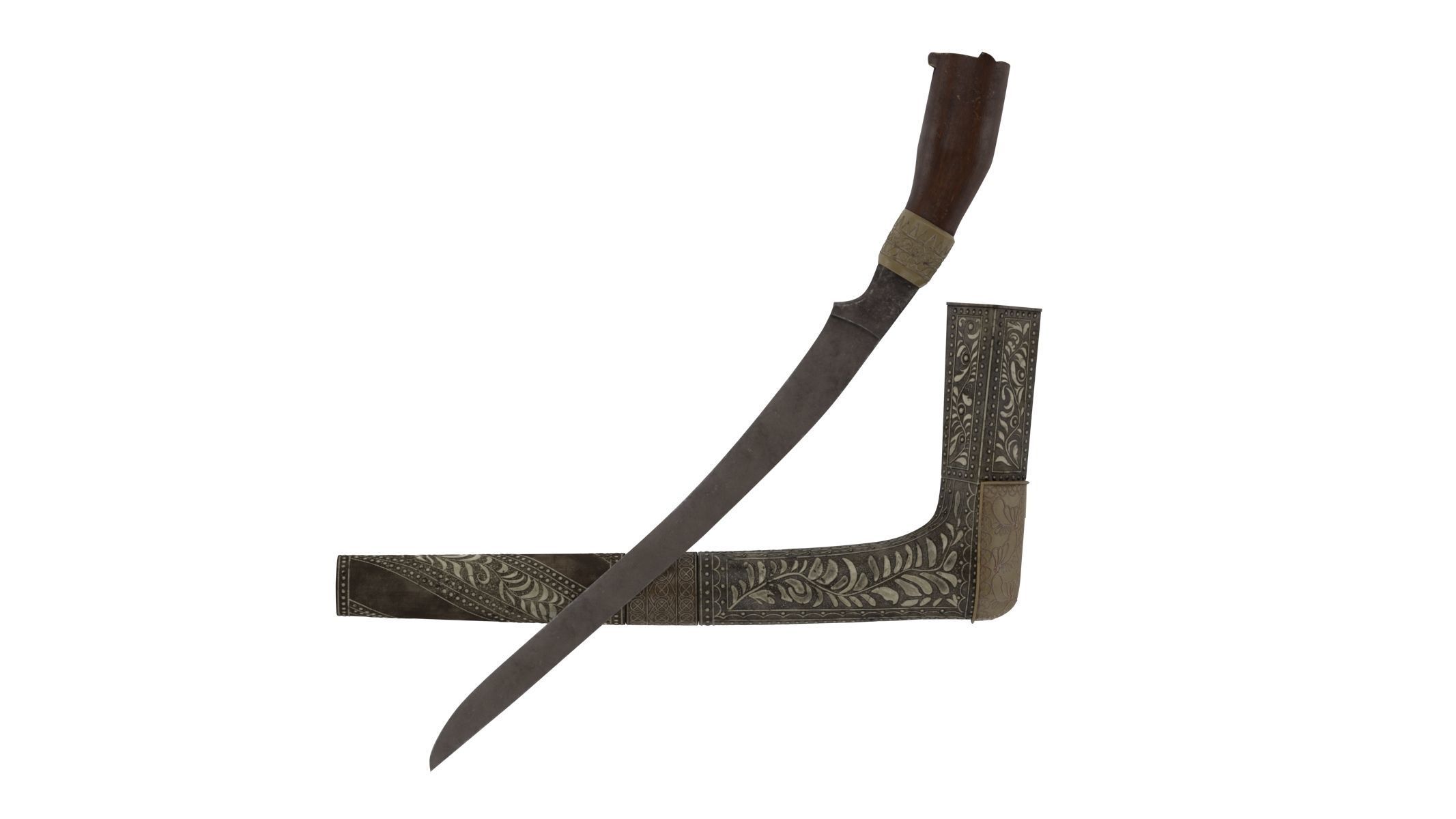 Sewar Dagger  Low-poly 3D model_5