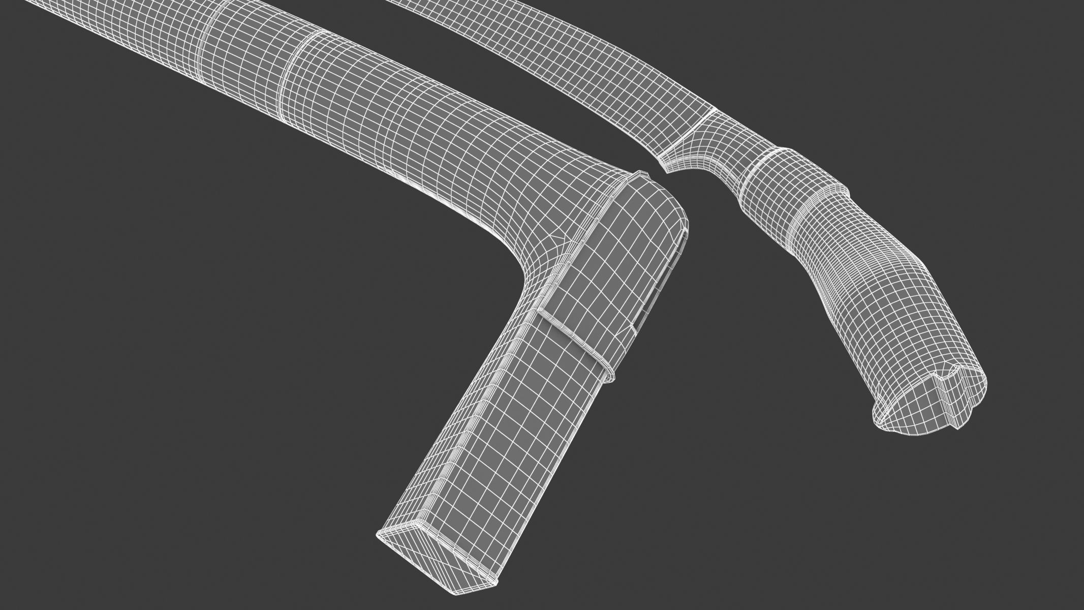 Sewar Dagger  Low-poly 3D model_17