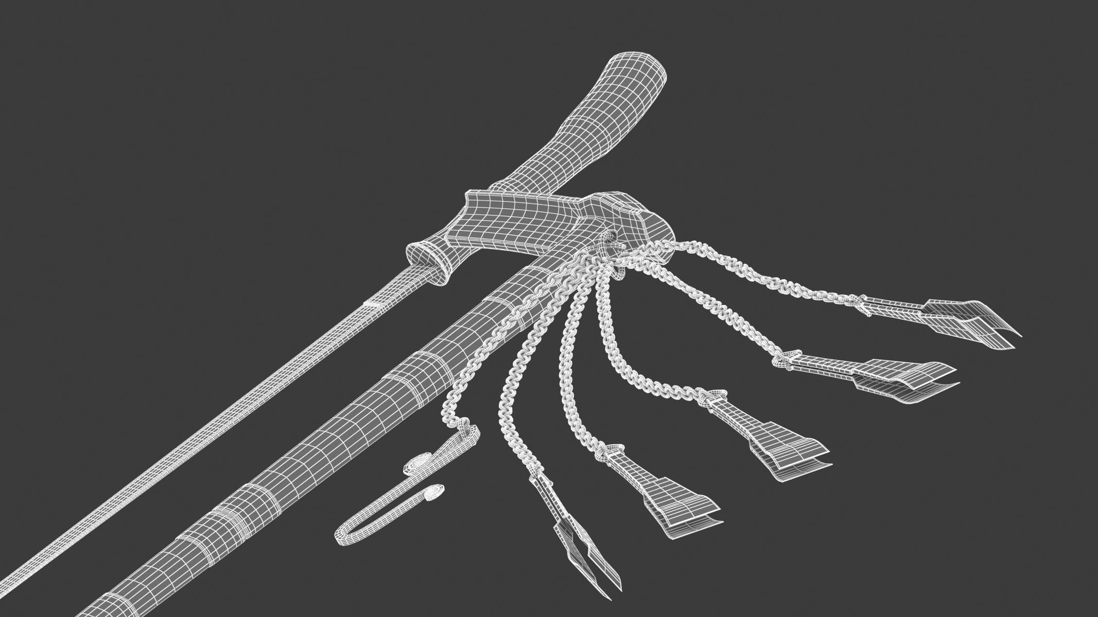 Si Euli Knife Low-poly 3D model_17