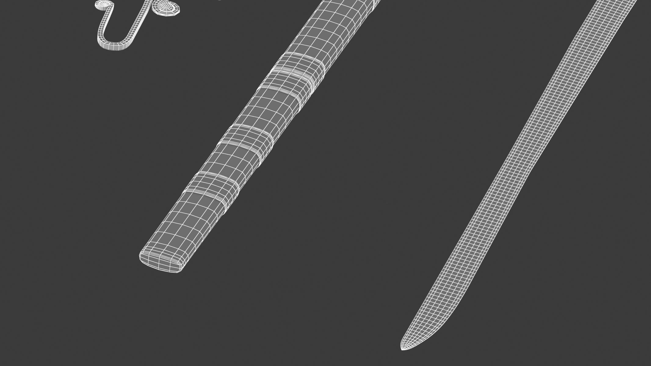 Si Euli Knife Low-poly 3D model_19