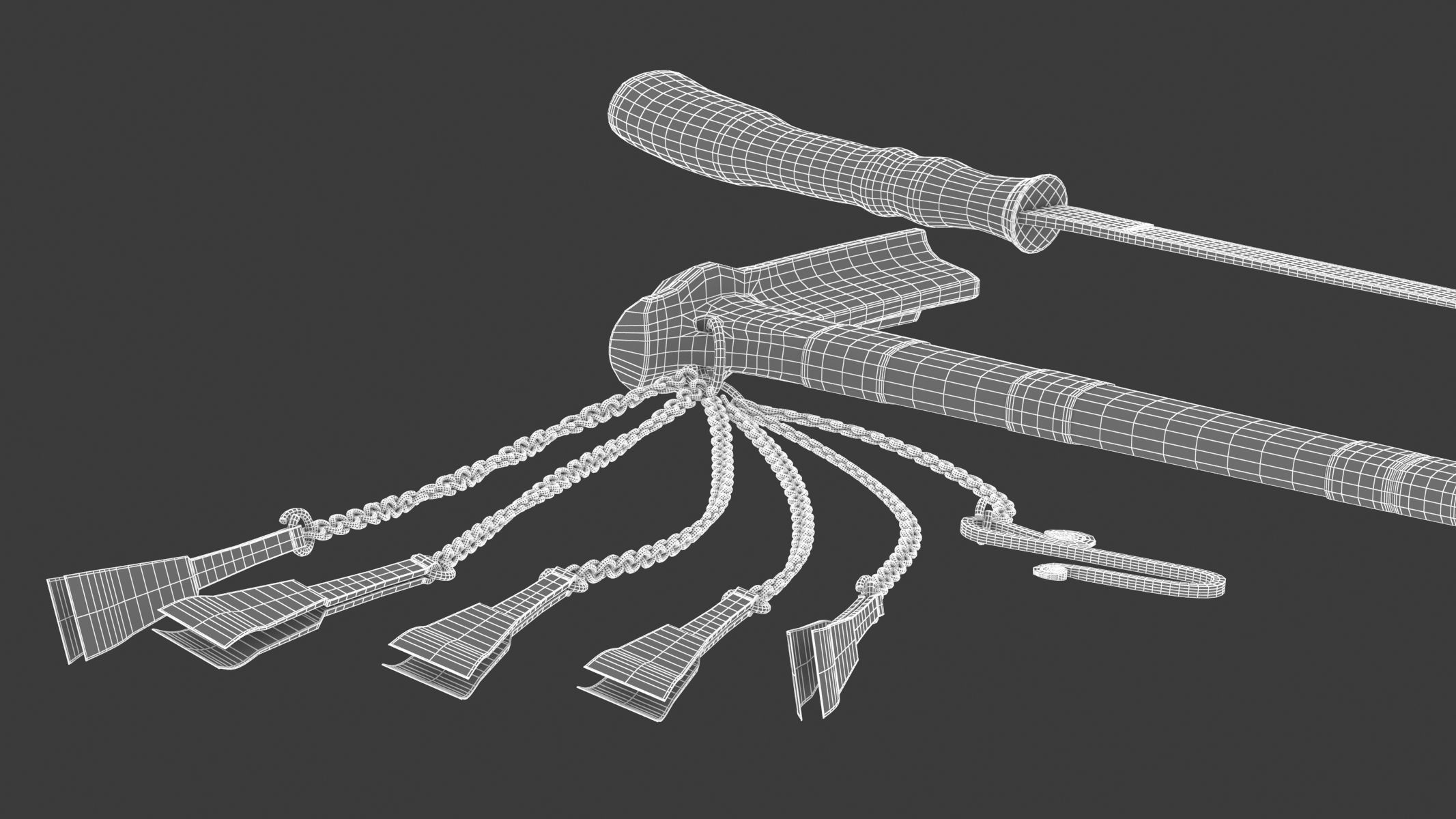 Si Euli Knife Low-poly 3D model_18