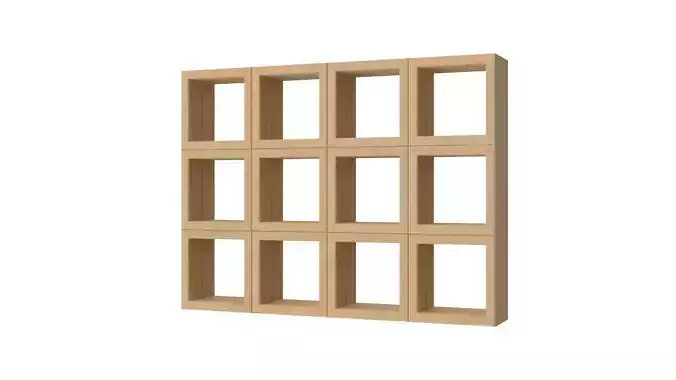 Cardboard Shelving Unit