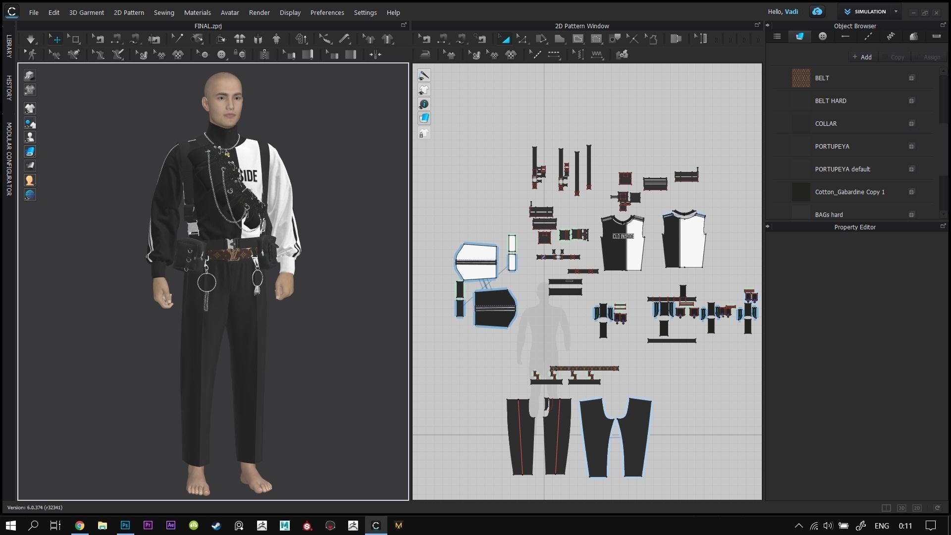 Male Streetwear 5 3D model_4