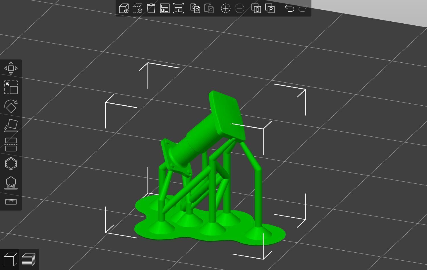 Pre supported H0 1-87 scale Rins 655 freight car 3D print model_21