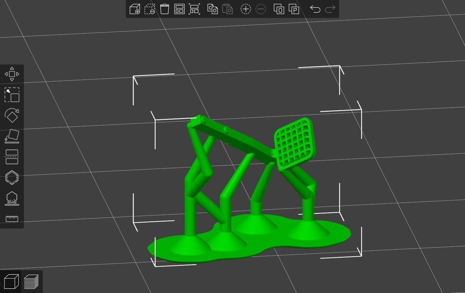Pre supported H0 1-87 scale Rins 655 freight car 3D print model_15