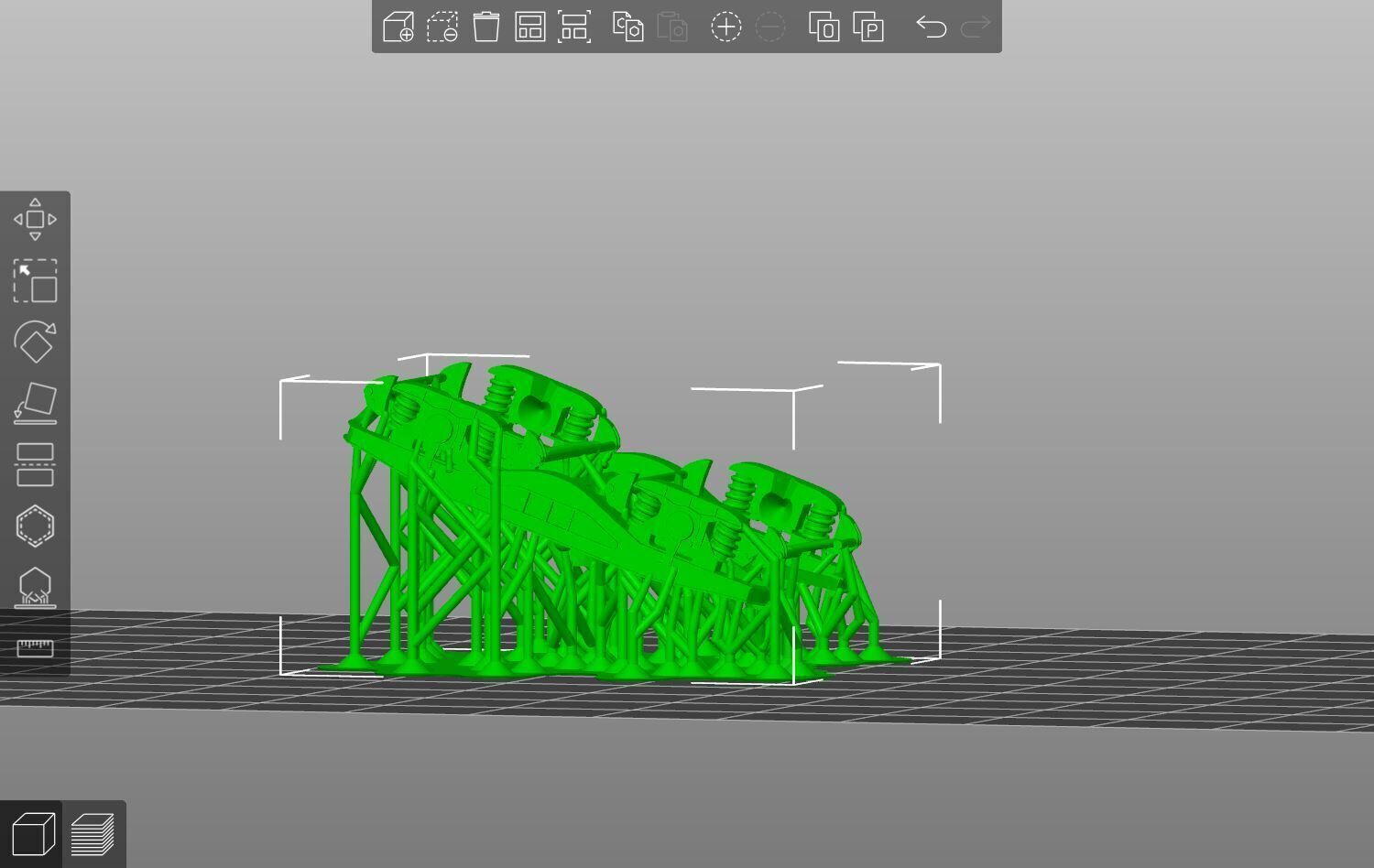 Pre supported H0 1-87 scale Rins 655 freight car 3D print model_14