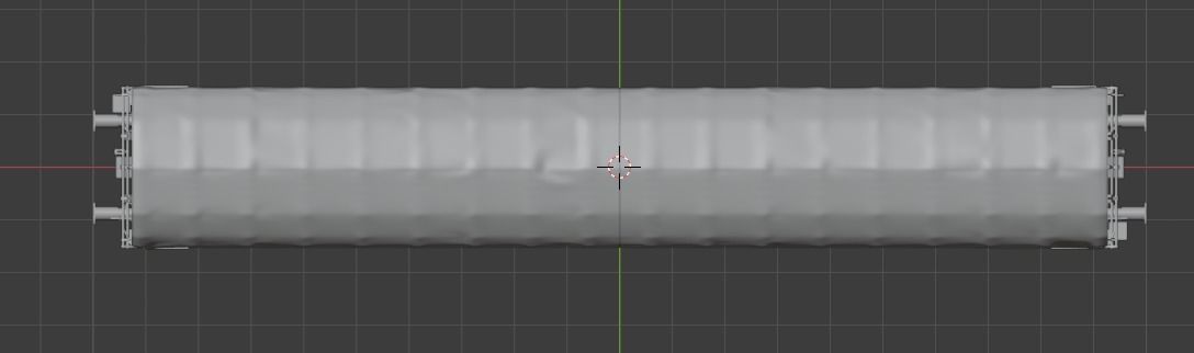 Pre supported H0 1-87 scale Rins 655 freight car 3D print model_8