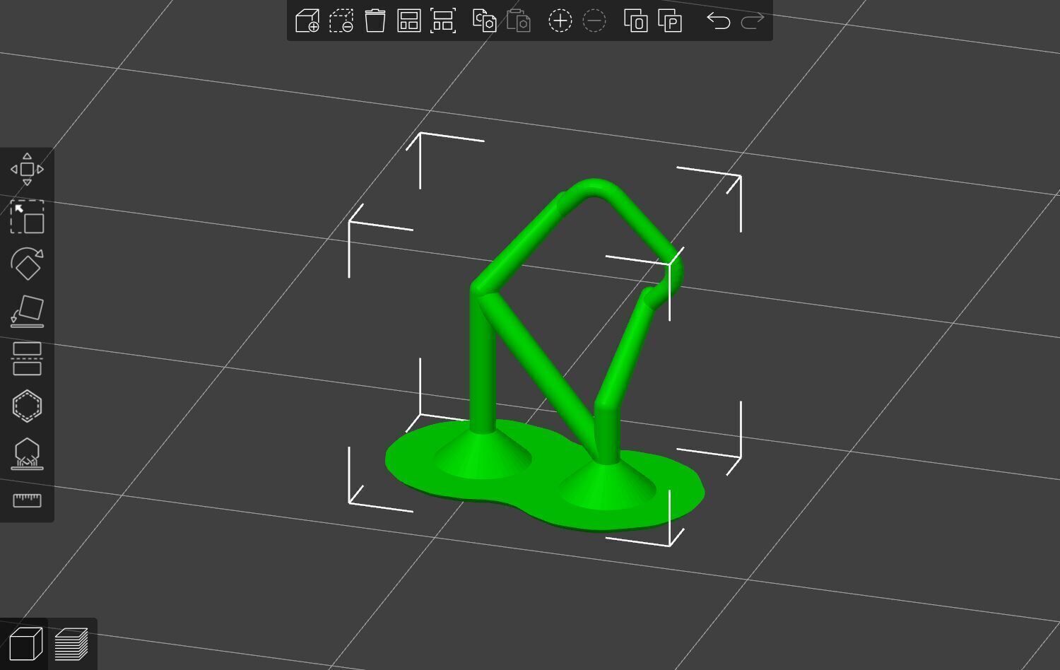 Pre supported H0 1-87 scale Rins 655 freight car 3D print model_19