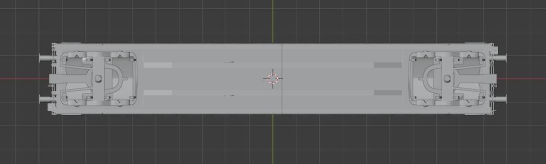 Pre supported H0 1-87 scale Rins 655 freight car 3D print model_9